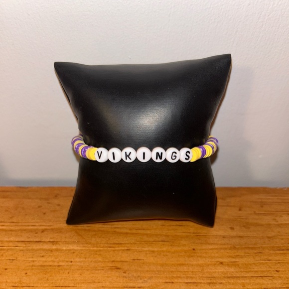 Minnesota Vikings Heishi Bracelet - Picture 1 of 4